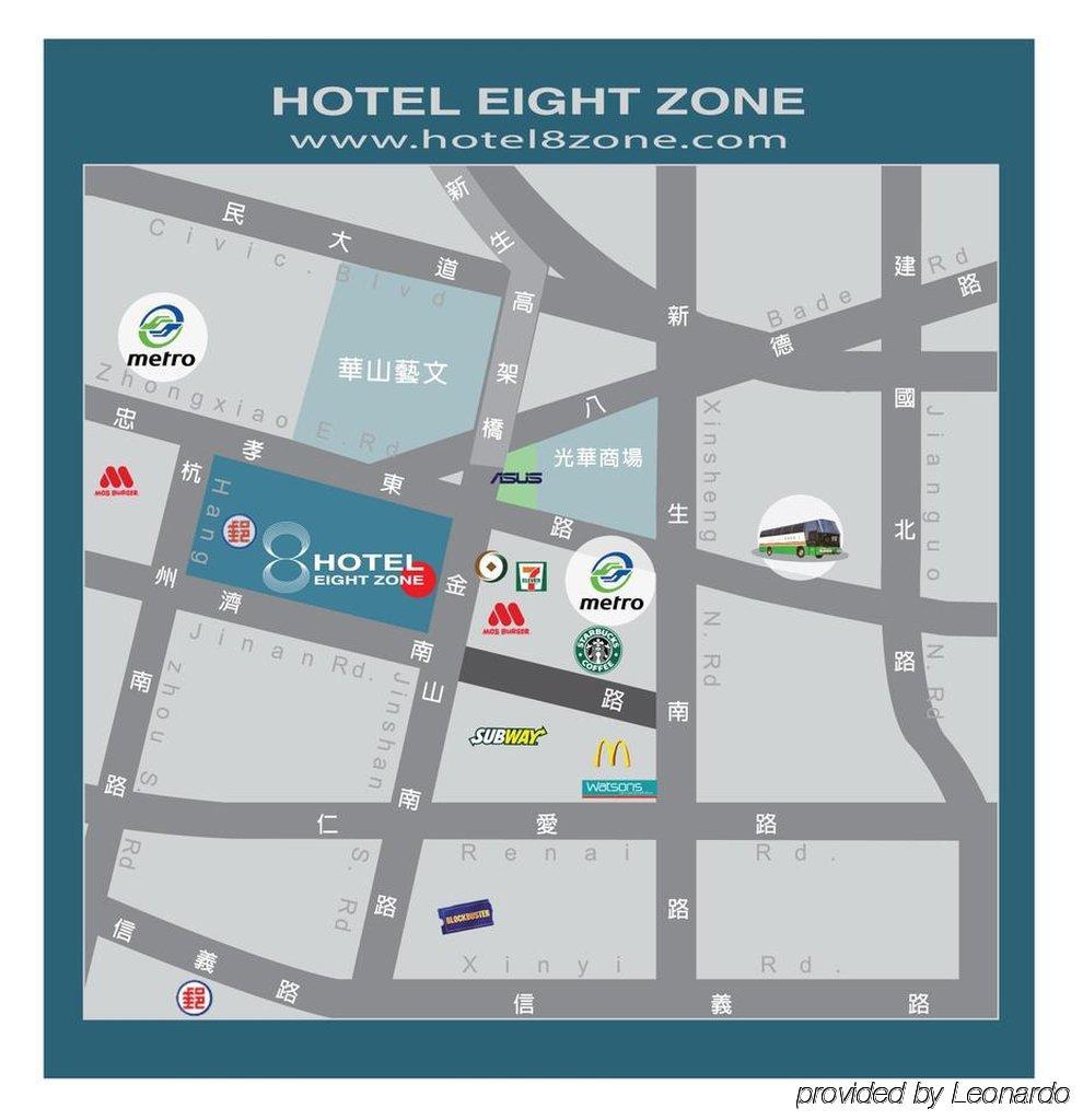 Hotel Eight Zone Taipei Exterior foto